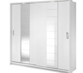 Armoire 2 portes avec miroir KAMAZZA