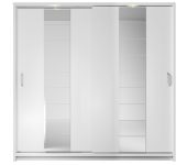 Armoire 2 portes avec miroir KAMAZZA