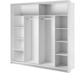 Armoire 2 portes avec miroir KAMAZZA