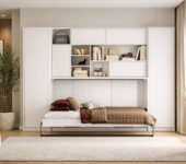 Lit armoire escamotable horizontal LAGO 2 Kamazza