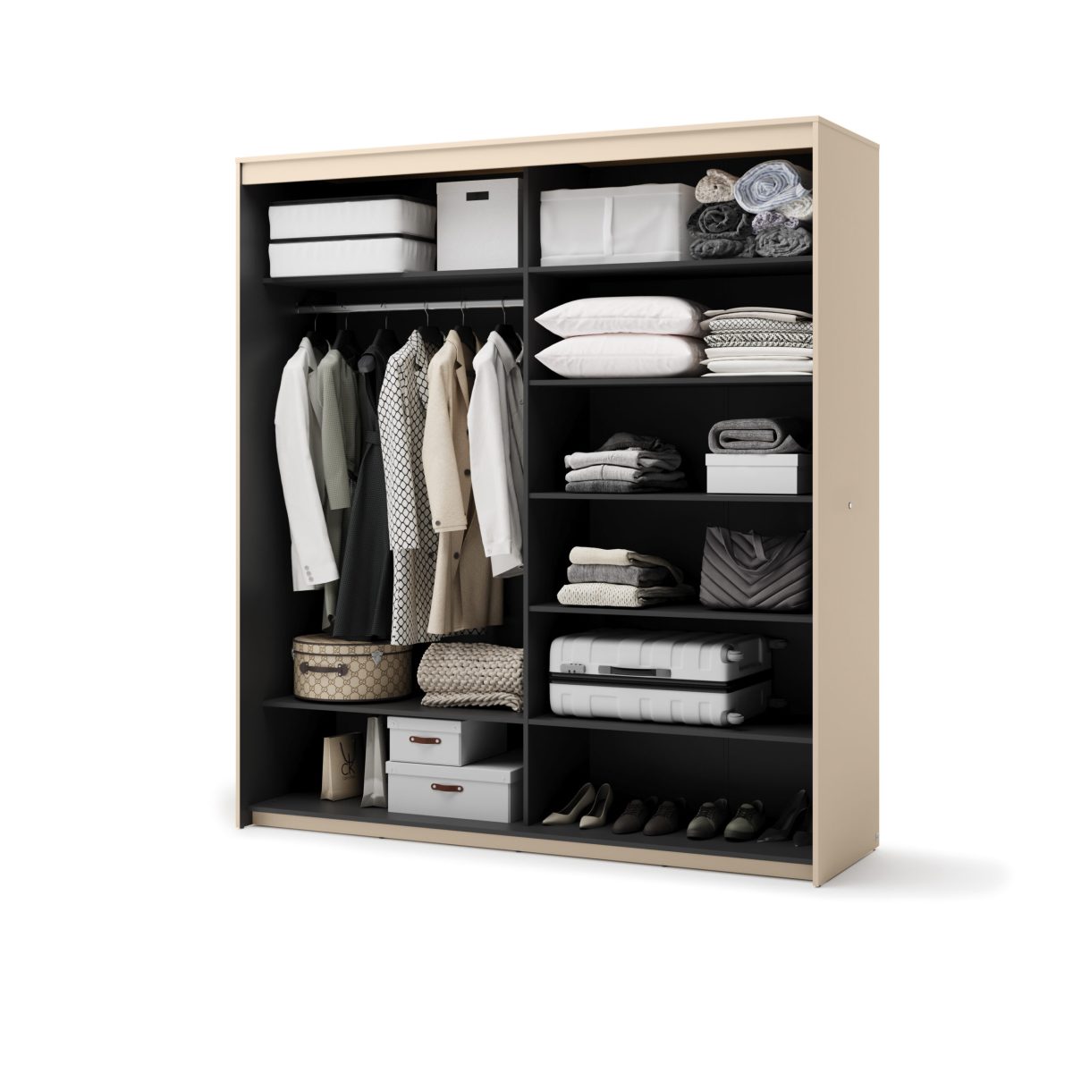 KAMAZZA Armoire beige
