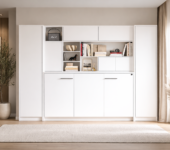 Lit armoire escamotable LAGO fermé Kamazza