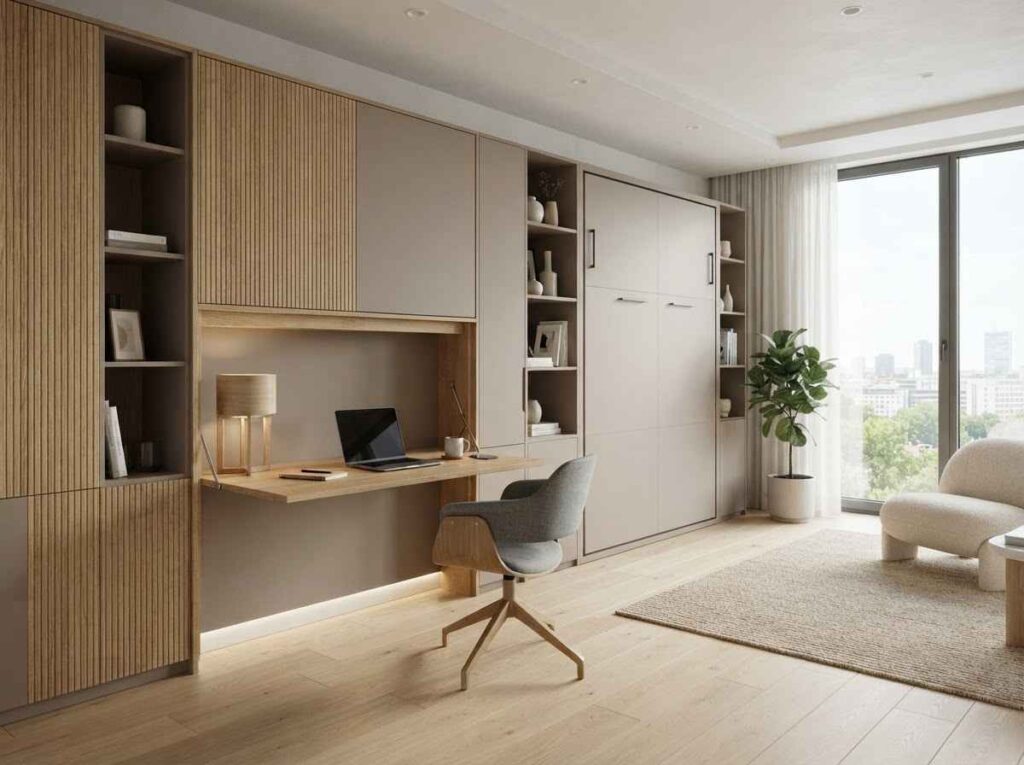 Bureau escamotable