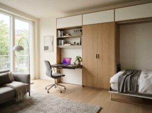 bureau adapté à un petit logement