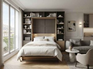 Lit armoire vertical ou horizontal