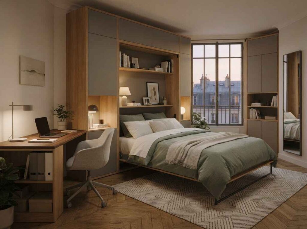 transformer un bureau en chambre d’amis sans perdre d’espace