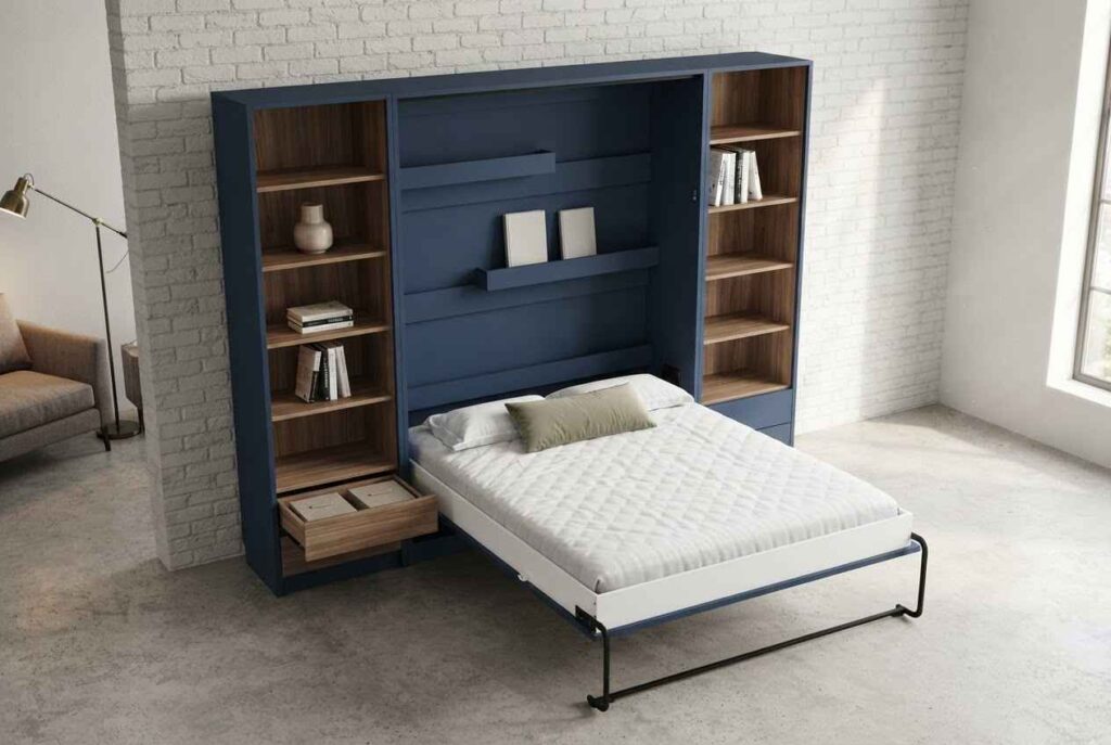 Lit escamotable 1 place