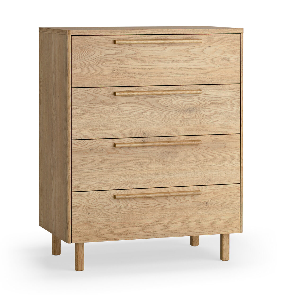 4024244 – Dresser 4 drawers Well oak -1 