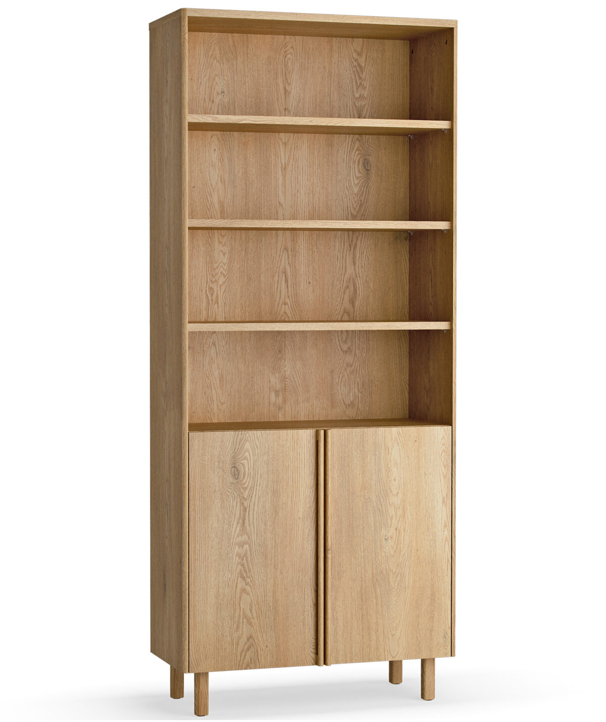 4024248 – Bookcase wide Well oak – 1