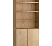 4024248 – Bookcase wide Well oak – 1 