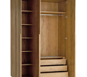 5021344 – Wardrobe 3-door with full front on legs, with lighting, Well oak – 2 