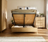 Lit coffre et commode 4 tiroirs JADE pour une chambre soignée et organisée