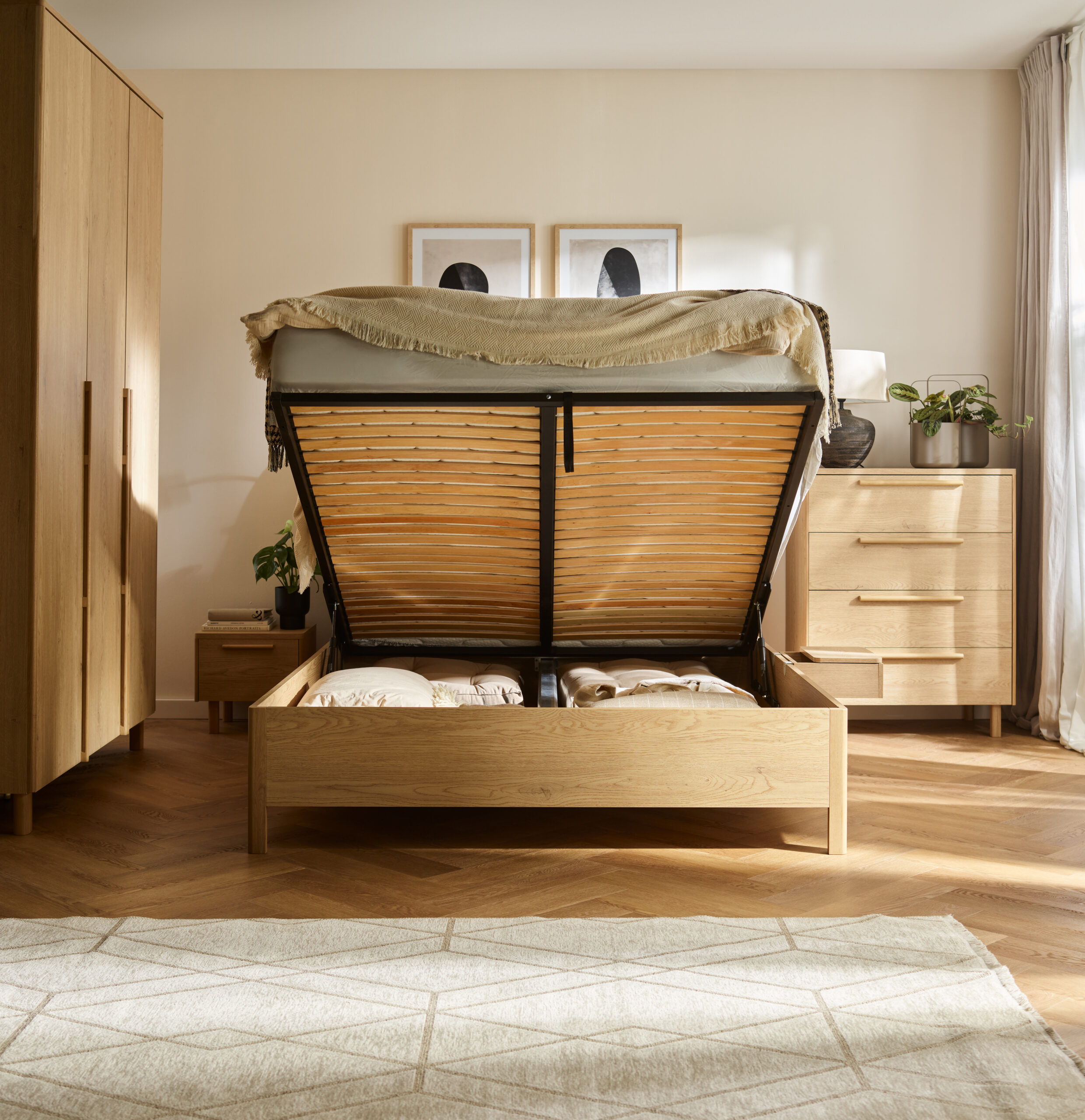 Lit coffre JADE pour une chambre soignée et organisée